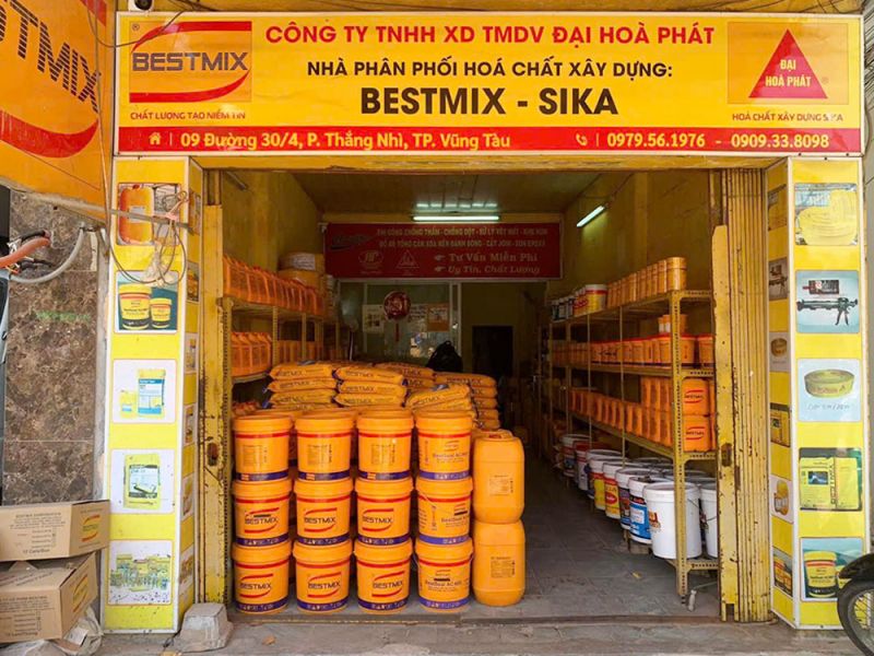 Nhà Phân Phối Hóa Chất Xây Dựng Bestmix & Sika Chính Hãng, Uy Tín Hàng Đầu